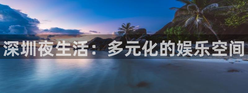 恒行体育代理：深圳夜生活：多元化的娱乐空间